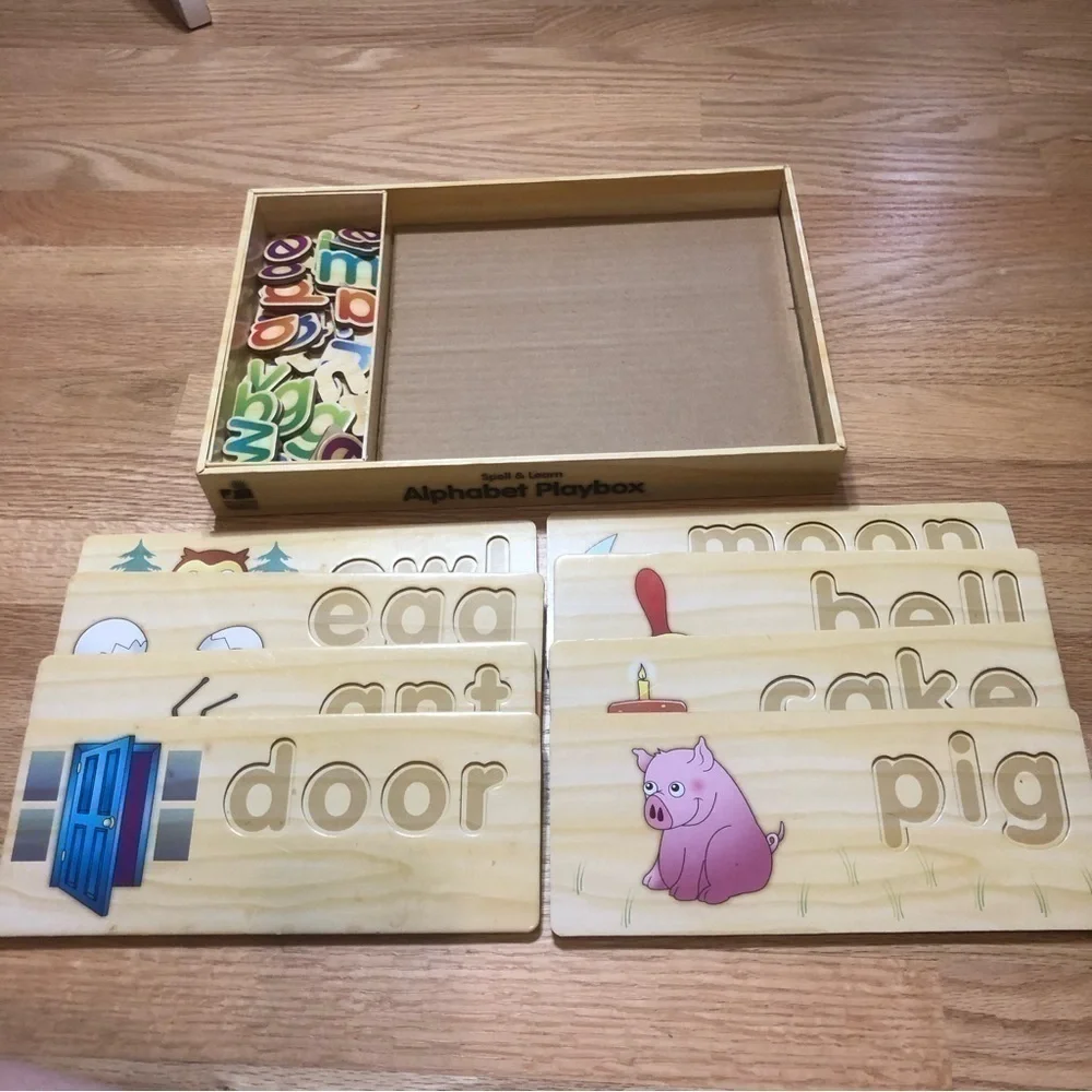 The Learning Resource See & Spell Wooden Educational Toy